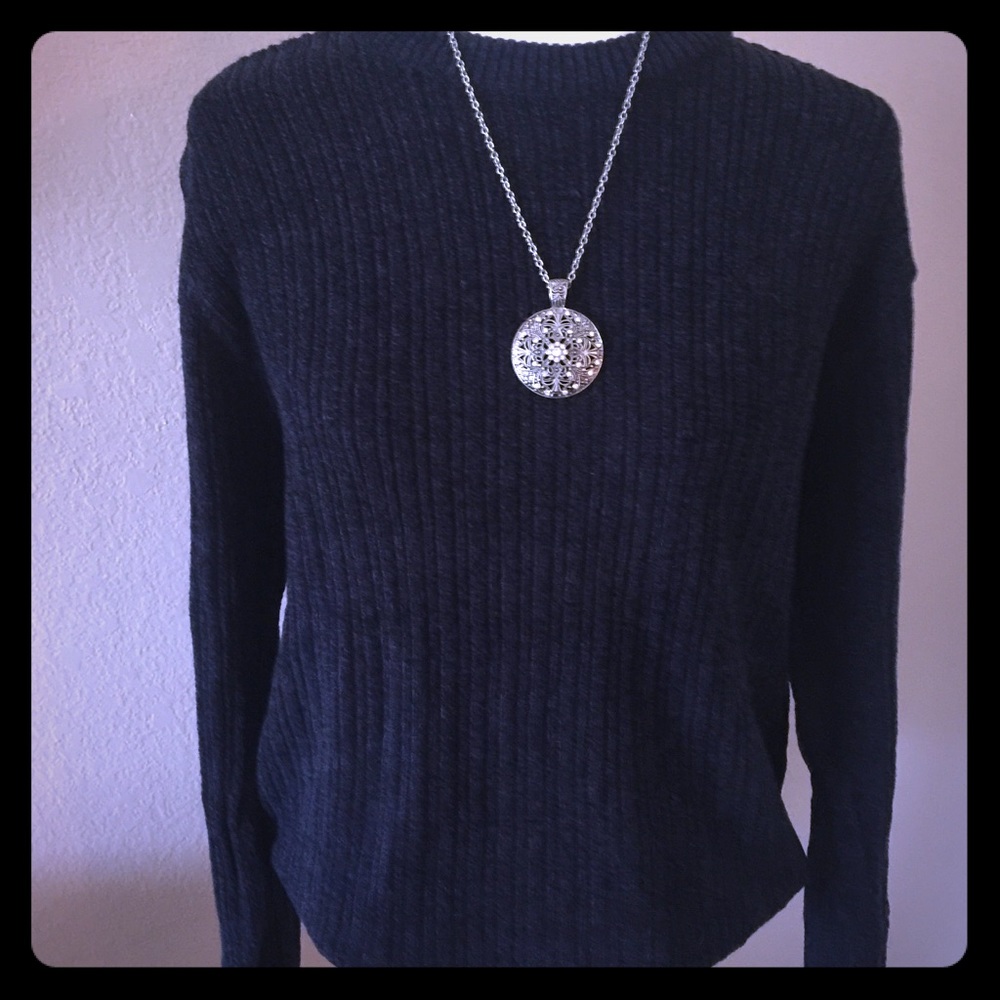 Shaver Lakes Dark Blue Sweater!!!